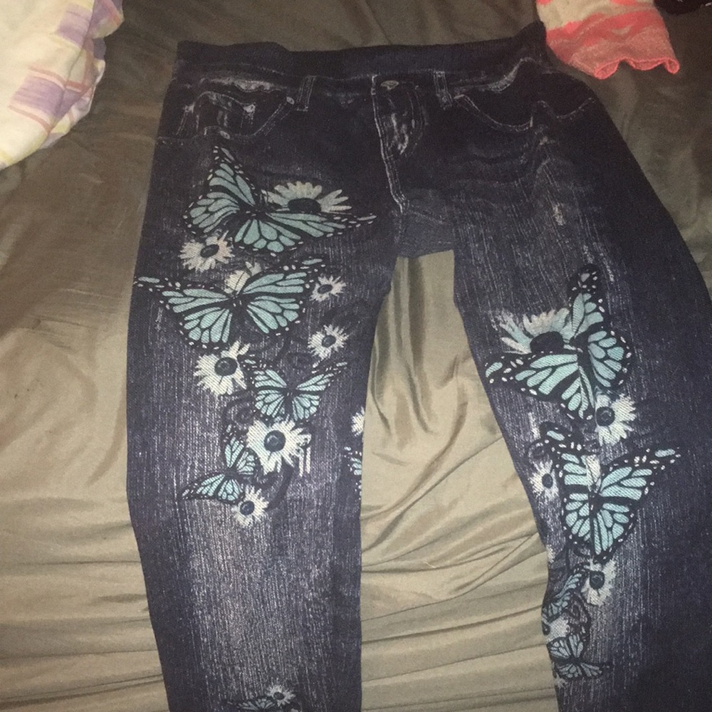Cute Butterfly Leggings